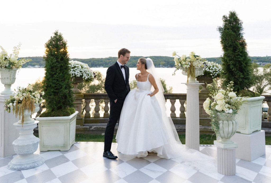 editorial bridal hair makeup chicago vogue style wedding
